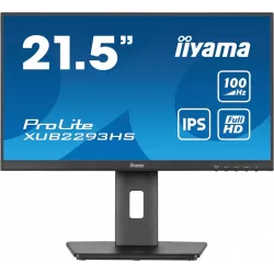 IIYAMA Monitor 22 cale XUB2293HS-B6 | PartsPC.pl