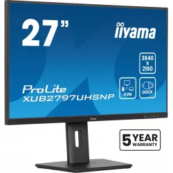 IIYAMA Monitor 27 cali XUB2797UHSNP-B1, 4K, IPS, DP, | PartsPC.pl