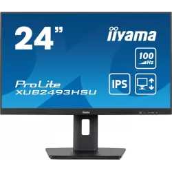 IIYAMA Monitor 24 cale XUB2493HSU-B7,IPS.HDMI.DP.2x2W.USB | PartsPC.pl