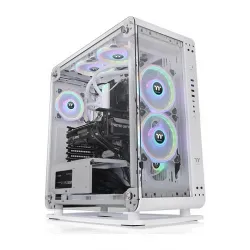 Thermaltake Obudowa - Core P6 Tempered Glass - Snow | PartsPC.pl