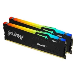 Kingston Pamięć DDR5 Fury Beast RGB 16GB(2*8GB)/6000 | PartsPC.pl
