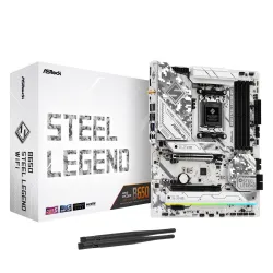 ASRock Płyta główna B650 STEEL LEGEND WIFI AM5 4DDR5 | PartsPC.pl