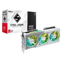 ASRock Karta graficzna Radeon RX 9060 XT STEEL LEGEND | PartsPC.pl