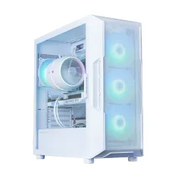 Zalman Obudowa I3 NEO V2 Mid Tower ARGB fan x4 biała | PartsPC.pl