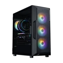 Zalman Obudowa I3 NEO V2 Mid Tower RGB fan x4 czarna | PartsPC.pl